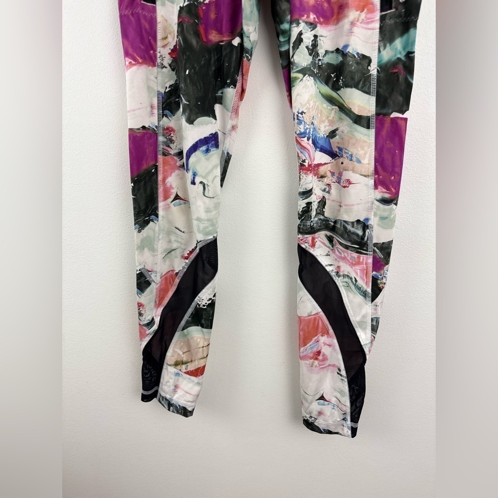 LULULEMON Inspire Tight II Full-On Luxtreme (Mesh) Pigment Wave Multi / Black. - Picture 5 of 10
